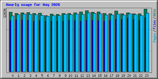 Hourly usage for May 2026